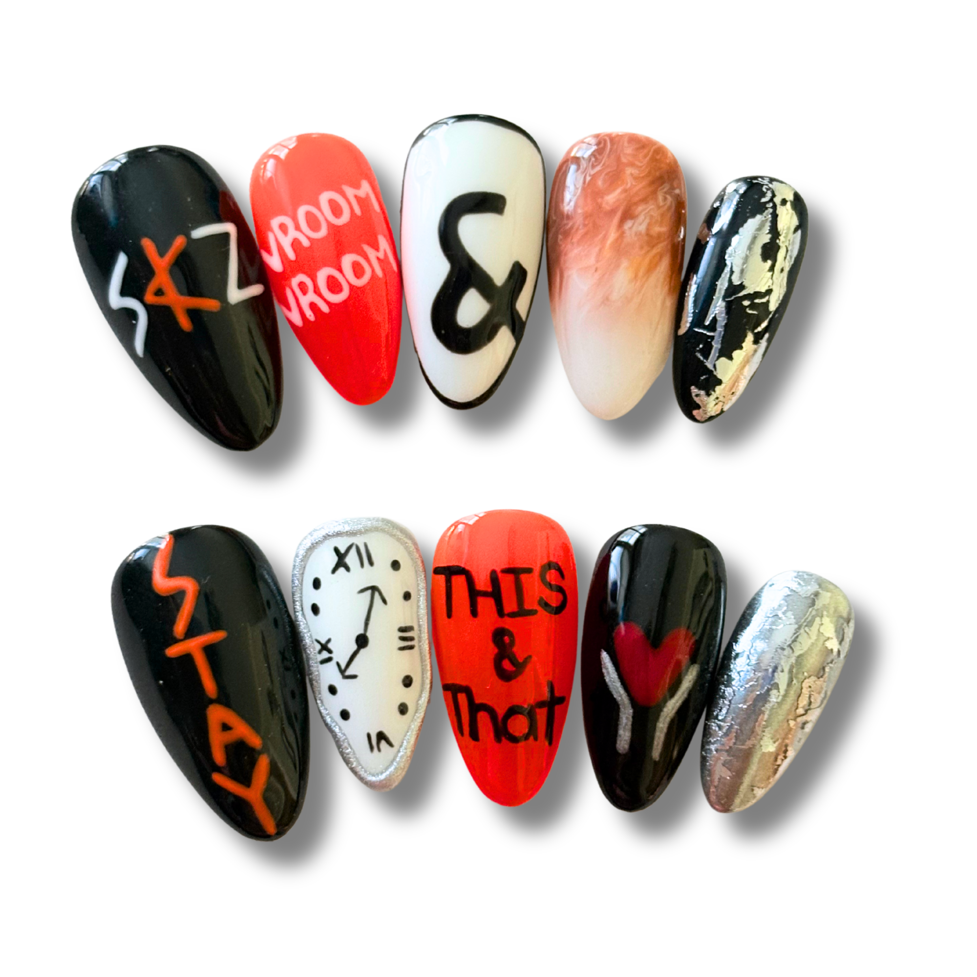 Stray Kids "This & That" Nails