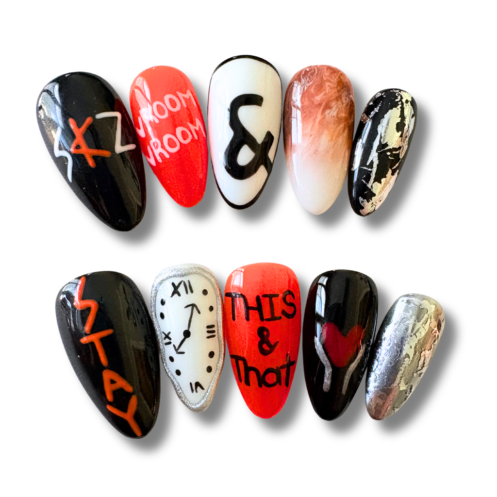 Stray Kids "This & That" Nails
