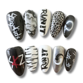 Stray Kids "RUN IT" Nails