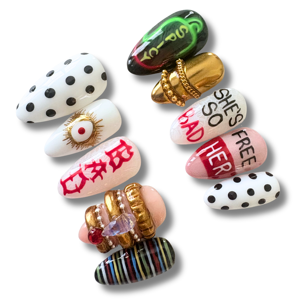 ATEEZ "BAD" Nails